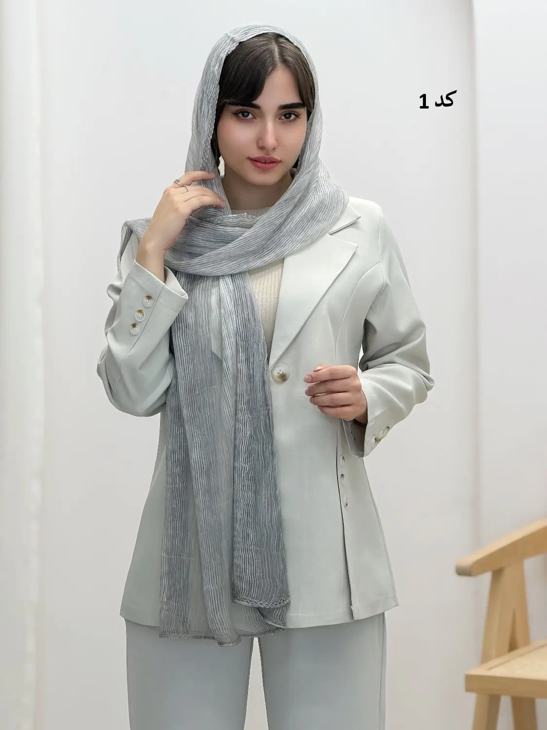 4477-شال ابریشم کیلا